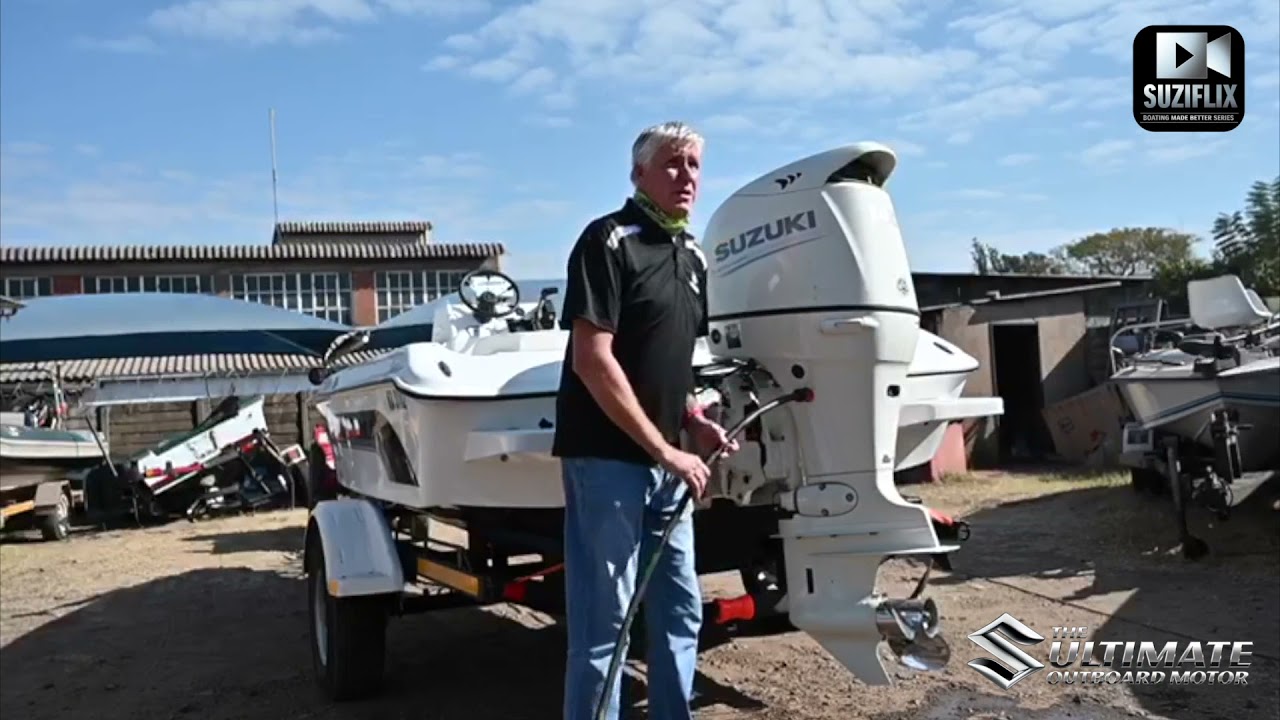 How to flush your Suzuki outboard motor - SuziFlix
