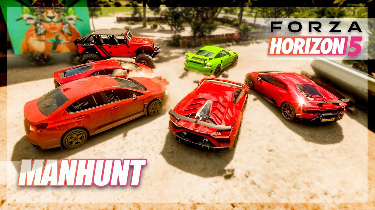 Forza Horizon 5 — ОХОТА НА ЧЕЛОВЕКА