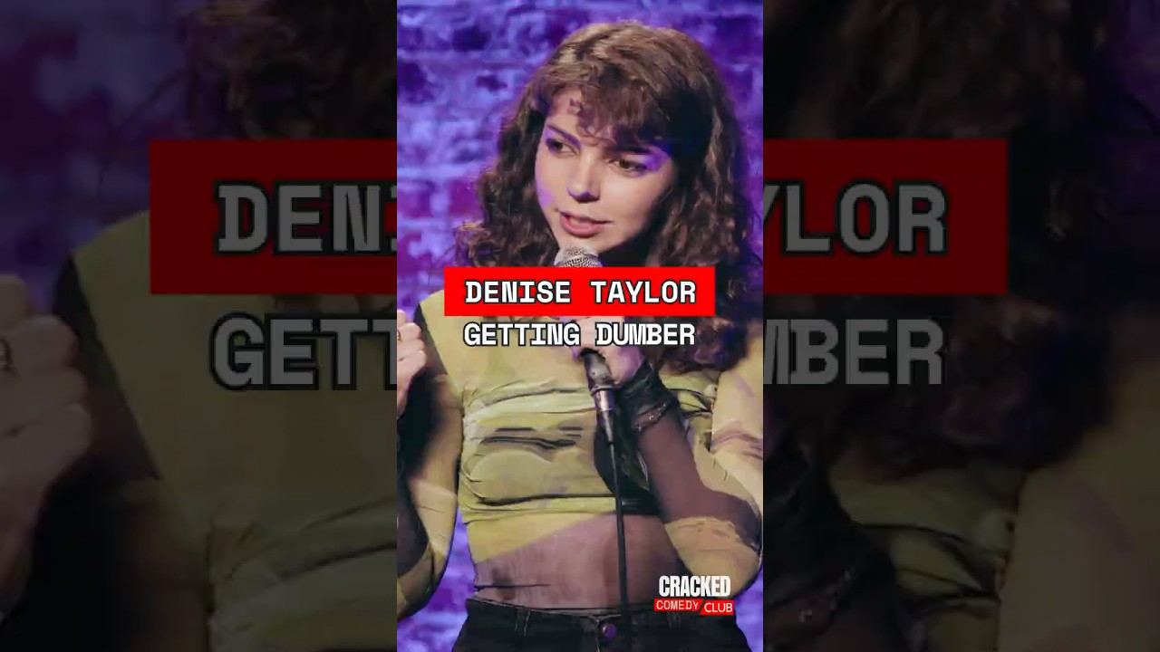 Getting dumber is advantageous | Denise Taylor | Cracked Comedy Club