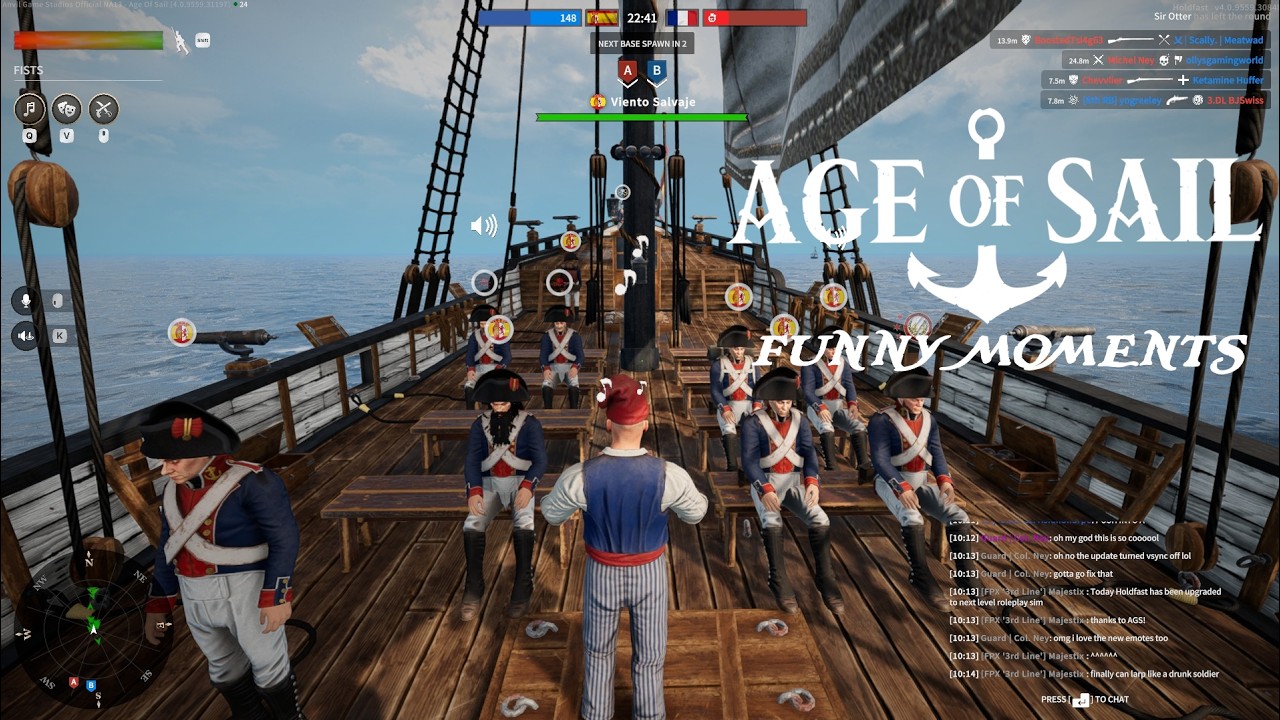 HOLDFAST : AGE OF SAIL - FUNNY MOMENTS ON THE HIGH SEAS