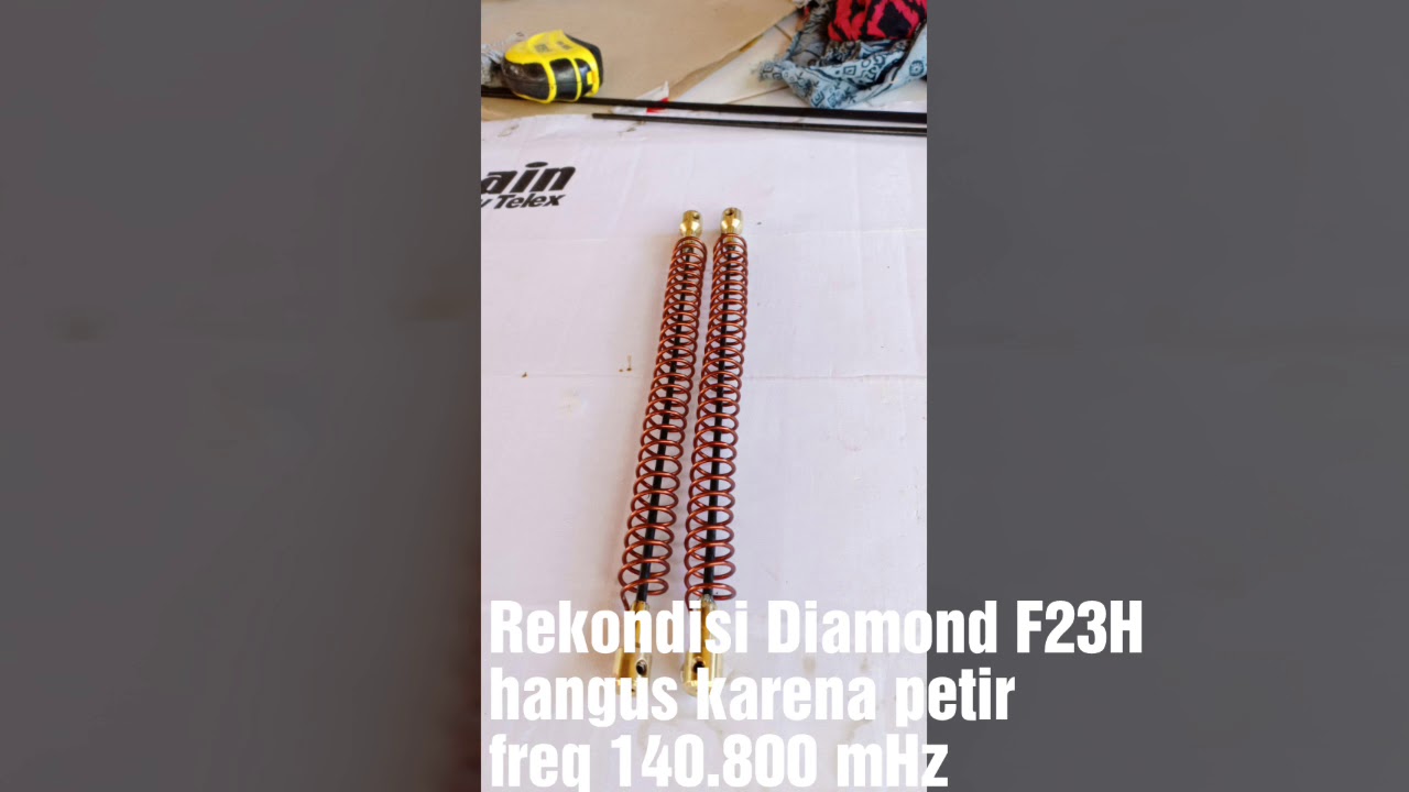 Rekondisi F23H, hangus karena petir.