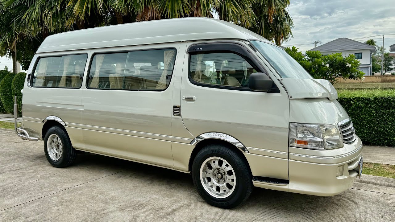 ✅✅1 ในร้อย Toyota หลังคาสูง ￼ปี 2004 แต่ง Vip ทั้งคัน รถสวยจัดๆ ช่วงหลังหลังคอยสปริง ฝาท้าย Custom