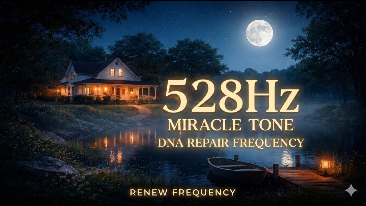 528Hz Miracle Tone | DNA Repair Frequency | Deep Healing Music for Sleep & Meditation