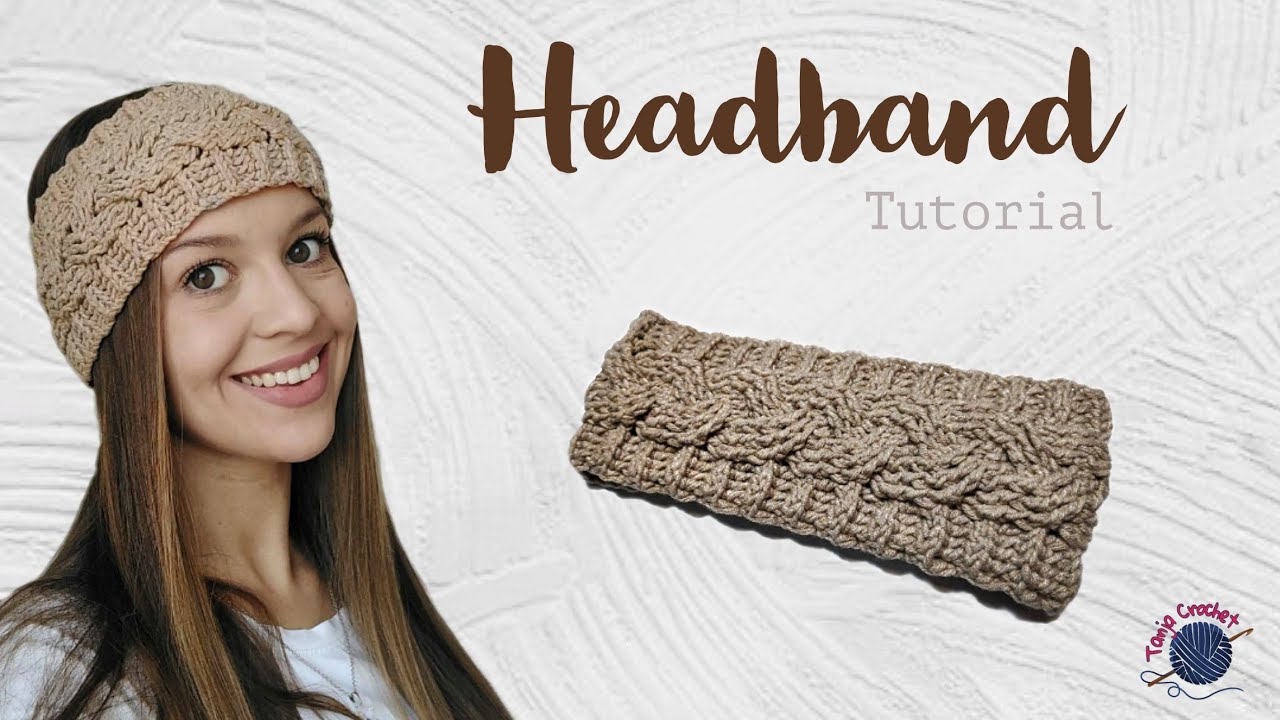EASY Crochet Headband Tutorial | Cable Crochet Pattern