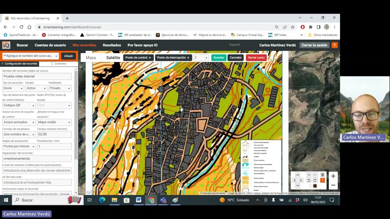 Video tutorial iorienteering