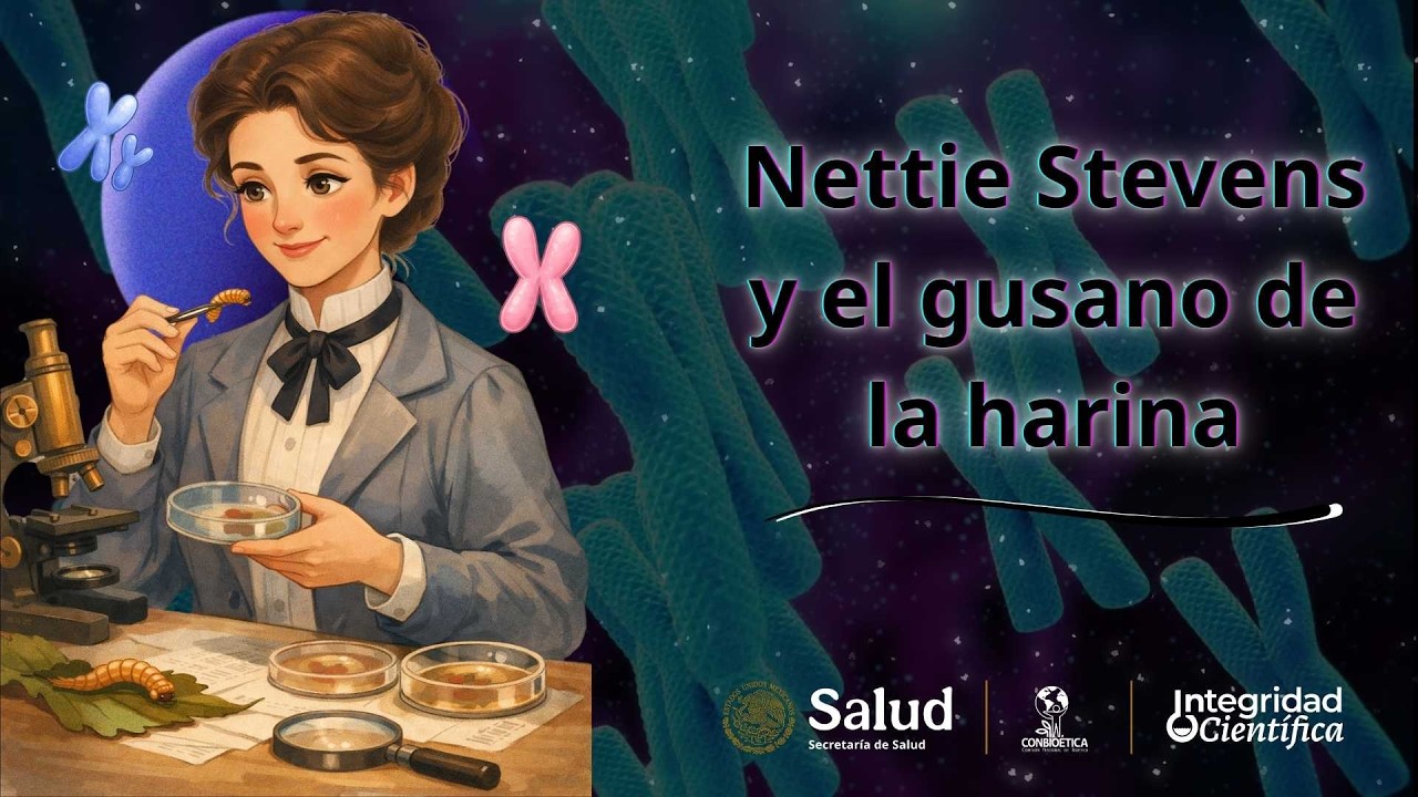 Nettie Stevens y el gusano de la harina