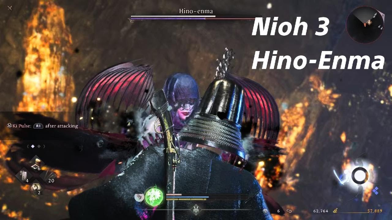 Nioh 3 - Hino-enma Sub-boss Battle