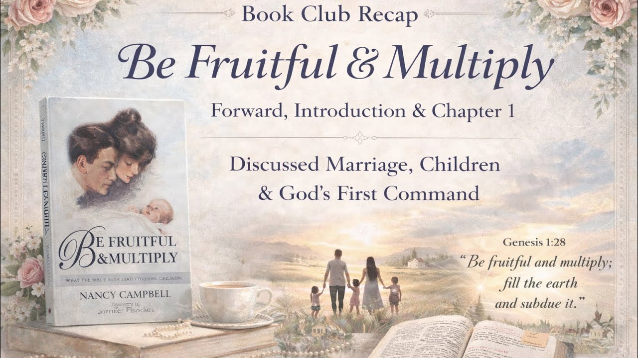 BE FRUITFUL & MULTIPLY (RECAP 1)