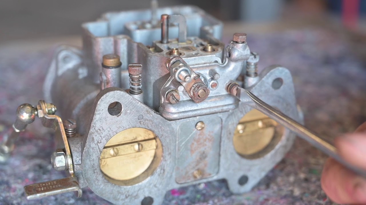 Weber DCOE Часть 2 A, разборка и очистка