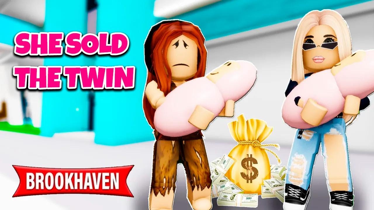 The Mom Who Had to Sell Her Twin Daughter! | Brookhaven Stories | Roblox