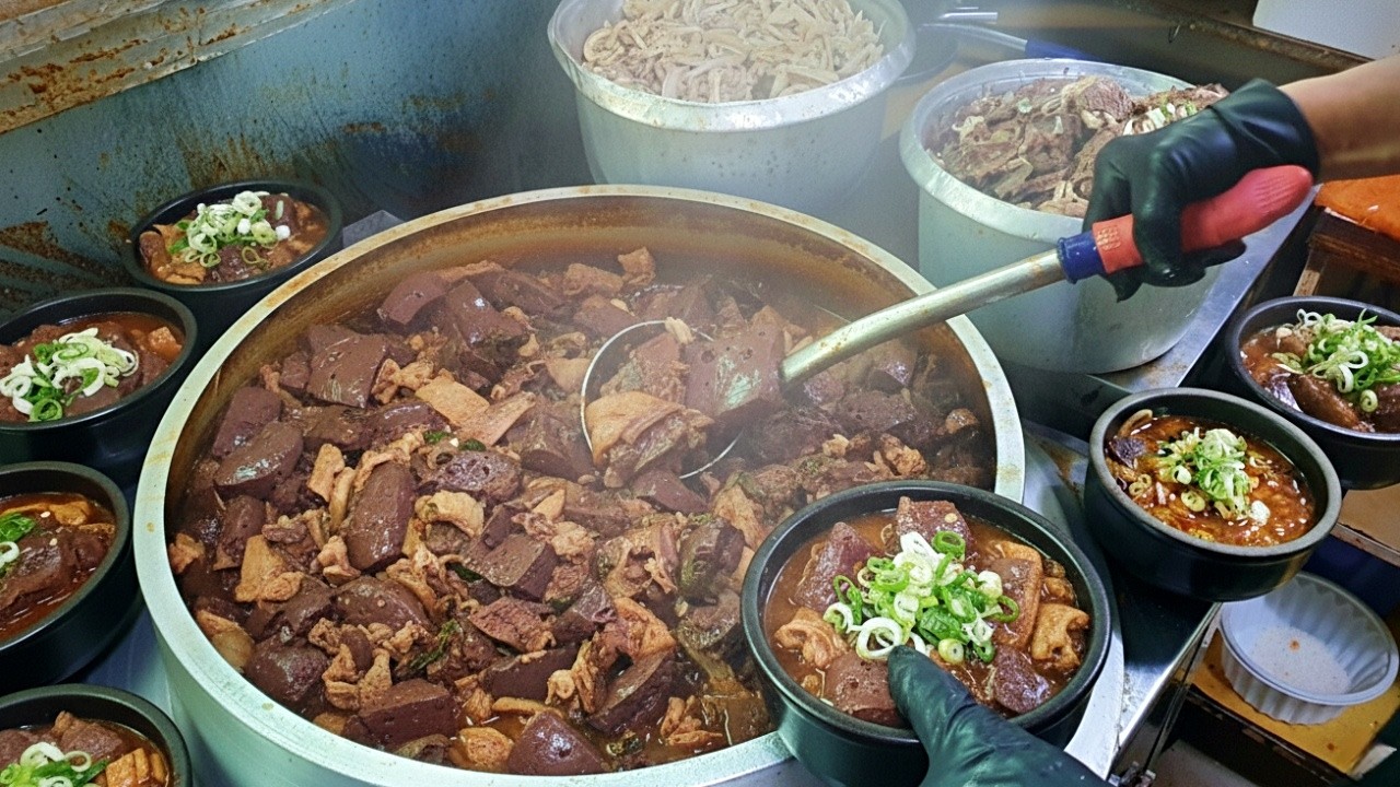 무려 100년동안 손님이 끊이지 않는 전설의 노포?! 다 바뀌어도 이집만 그대로인 이유 Korean street food