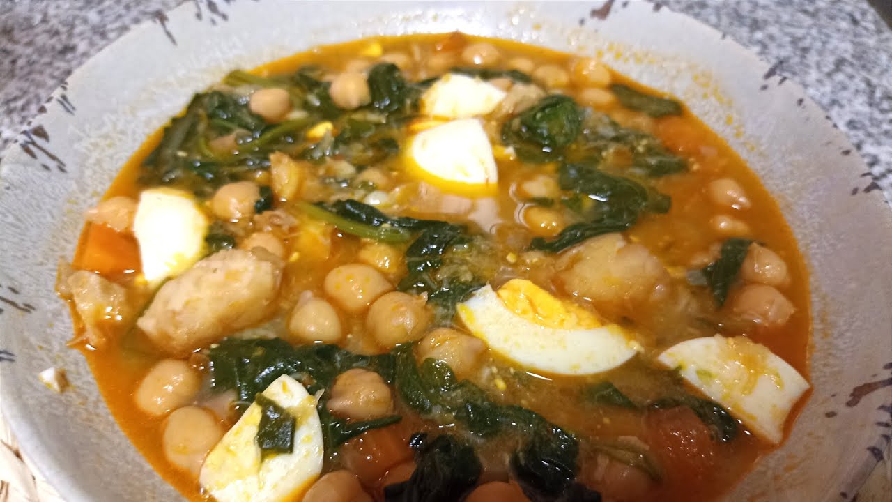 POTAJE DE VIGILIA CON BACALAO RECETA TRADICIONAL  MUY FÁCIL