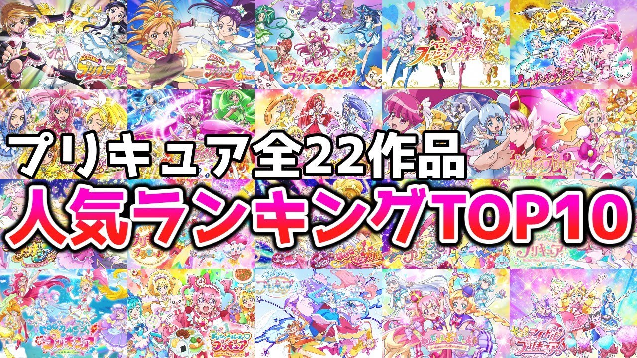 【結果発表】視聴者が選ぶ！第一回人気プリキュアシリーズランキング～ゆっくり解説～