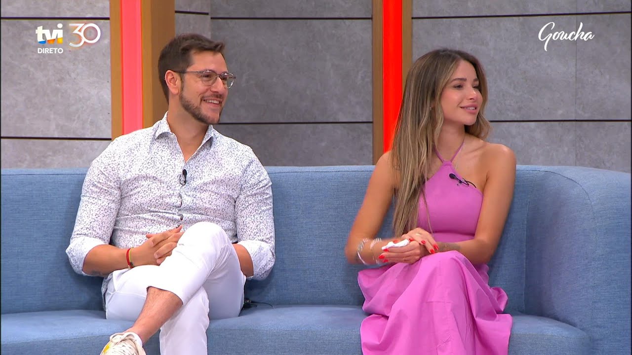 &laquo;N&oacute;s estamos casados&raquo;: Bruna Gomes e Bernardo Sousa explicam afirma&ccedil;&atilde;o | Goucha