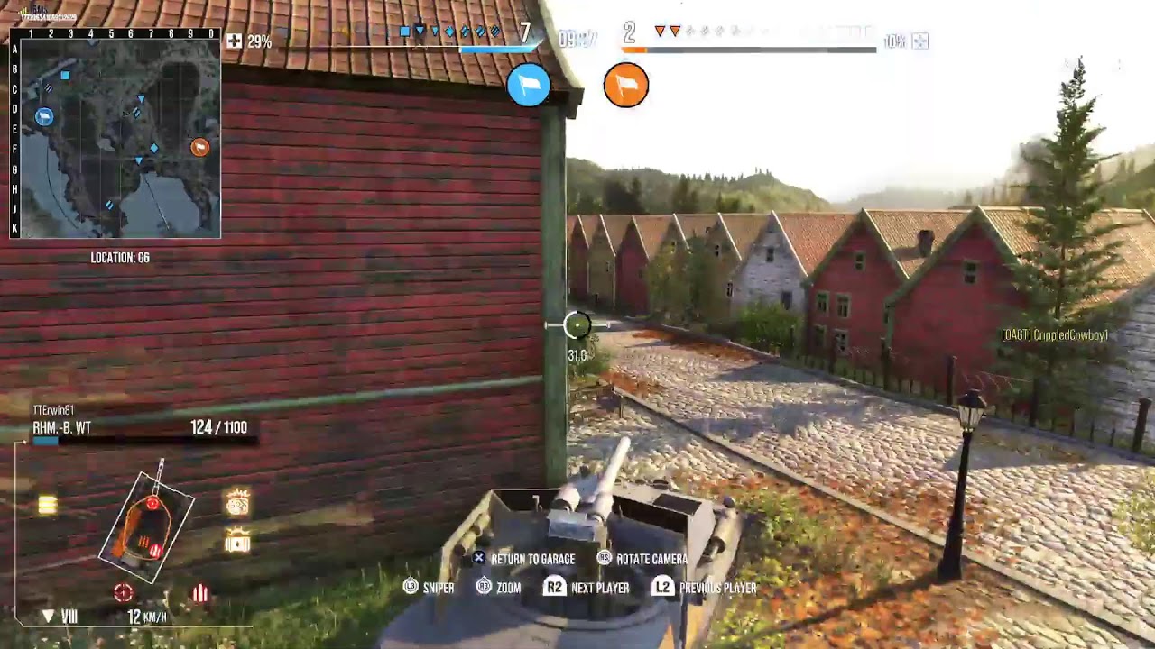 World of Tanks: Live at 12-Dead by 5 past with the CrippledCowboy