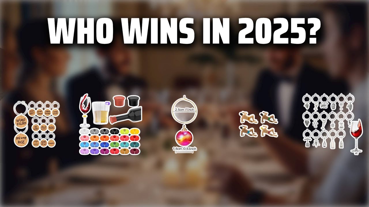 The Top 5 Best Wine Glass Charms in 2025 - Must Watch Before Buying!