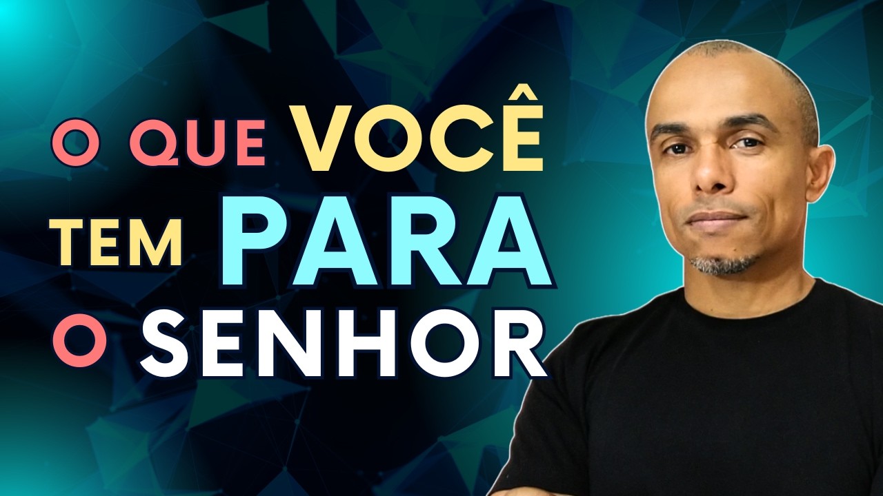 O que você faz com os dons e recursos que Deus te deu? Lucas 19:23