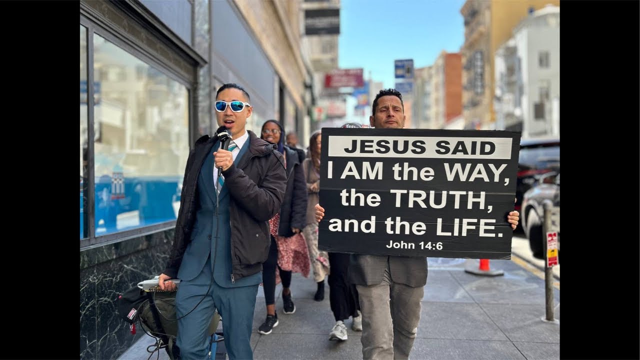 christsforgiveness is live! CFM San Francisco Evangelism Pt. 2