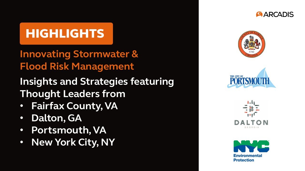 Highlights from Innovating Stormwater & Flood Risk Management Panel