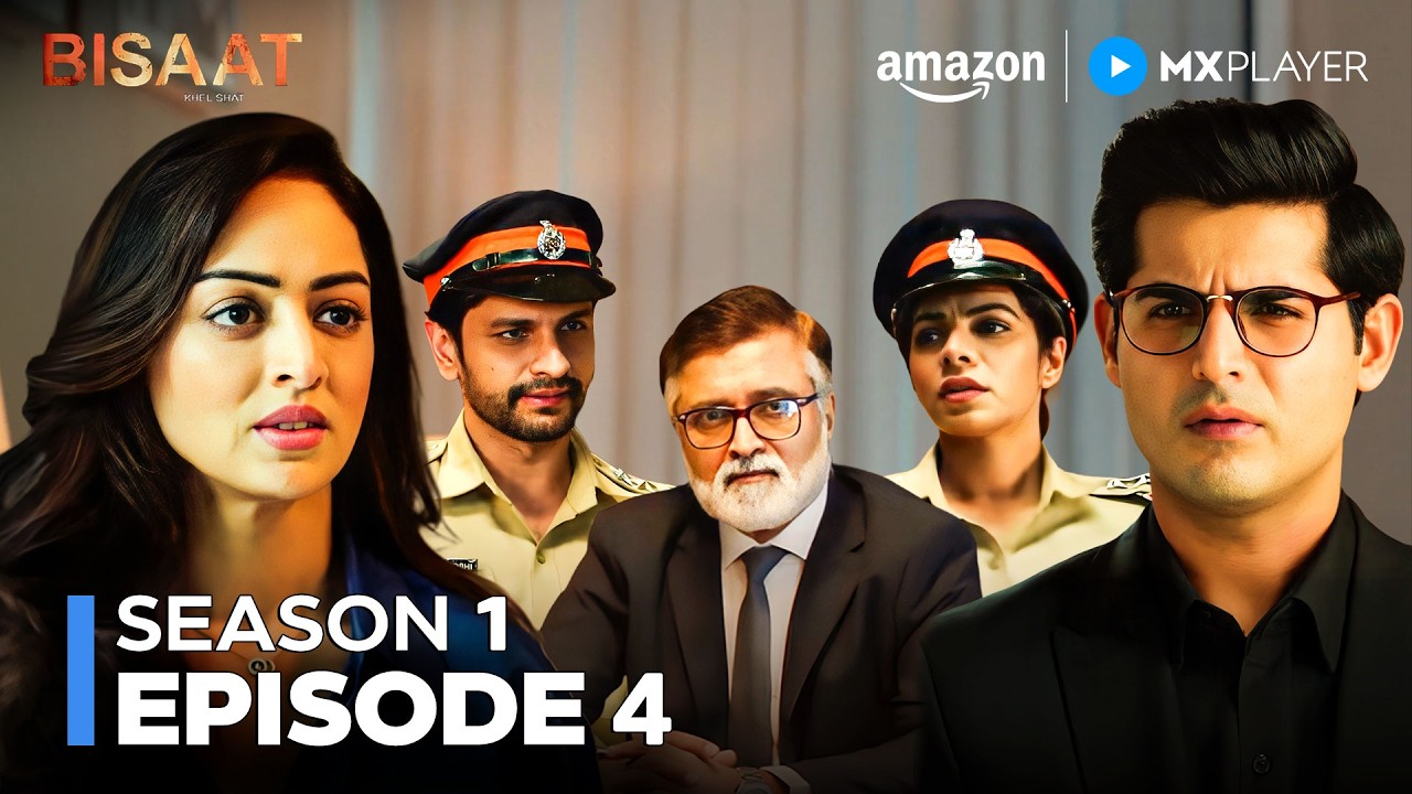 Sandeepa Dhar फंसी एक Dangerous Trap मैं😱 | Bisaat S1 Full Episode 4 | Web Series | Amazon MX Player