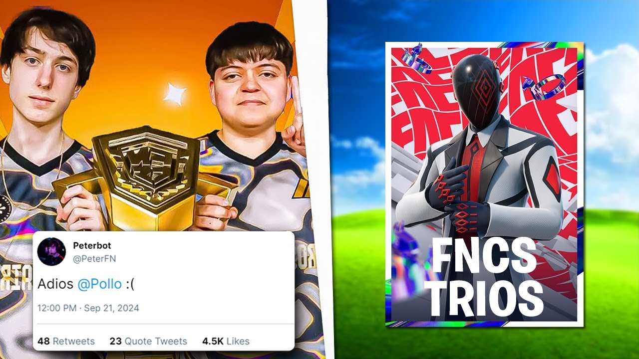 Peterbot y Pollo Se Separan💔| Nuevos Trios Para FNCS 😱