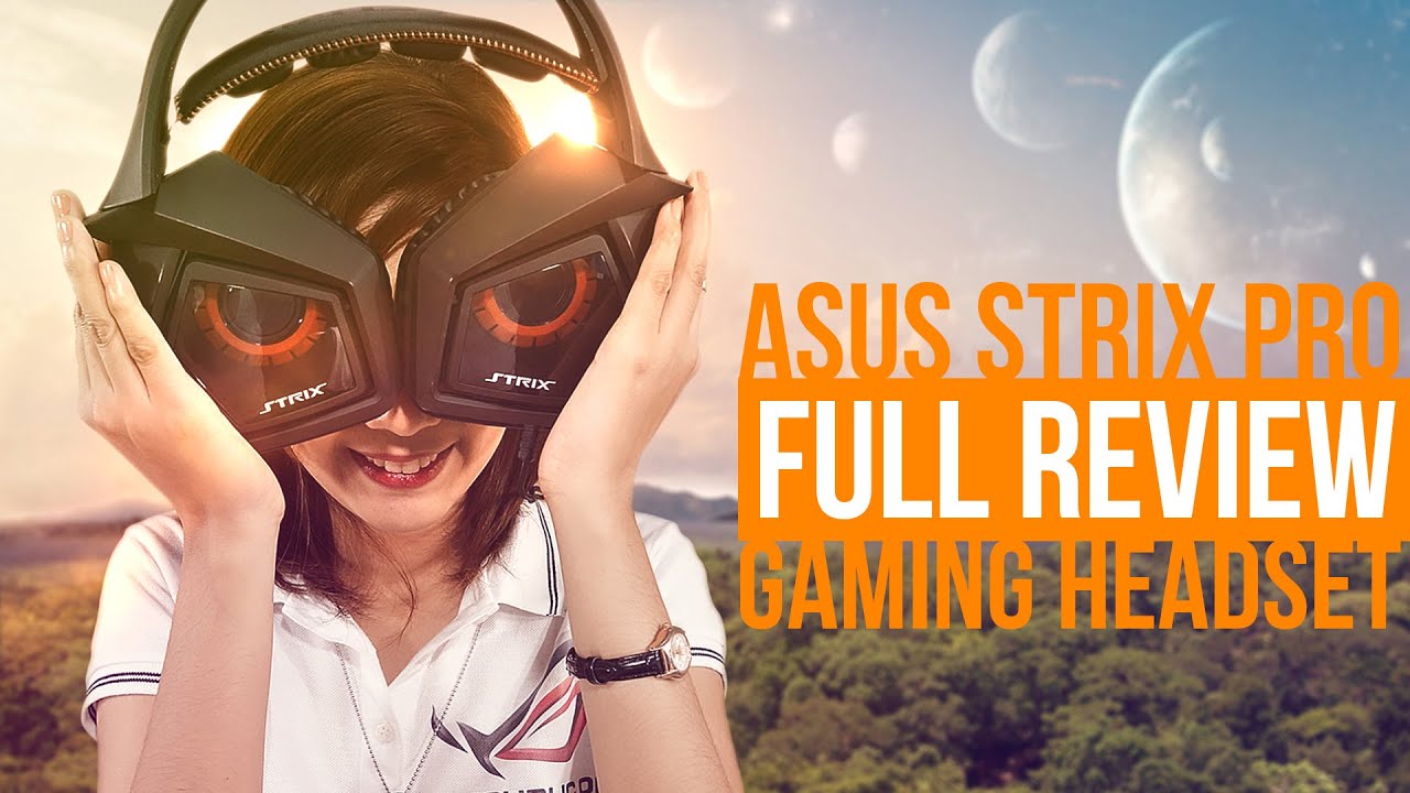 ASUS STRIX PRO Gaming Headset : Full Review / Unboxing / Mic ENC Test