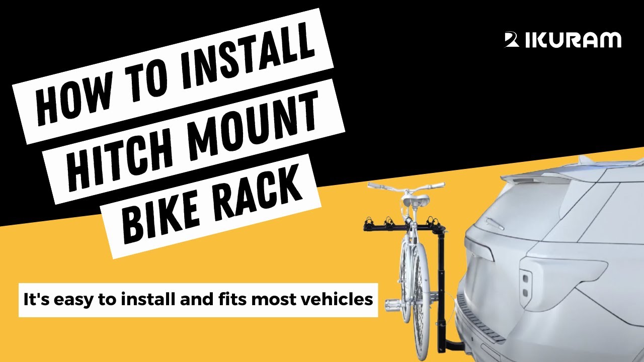 IKURAM Hitch Mount Bike Racks Install Process