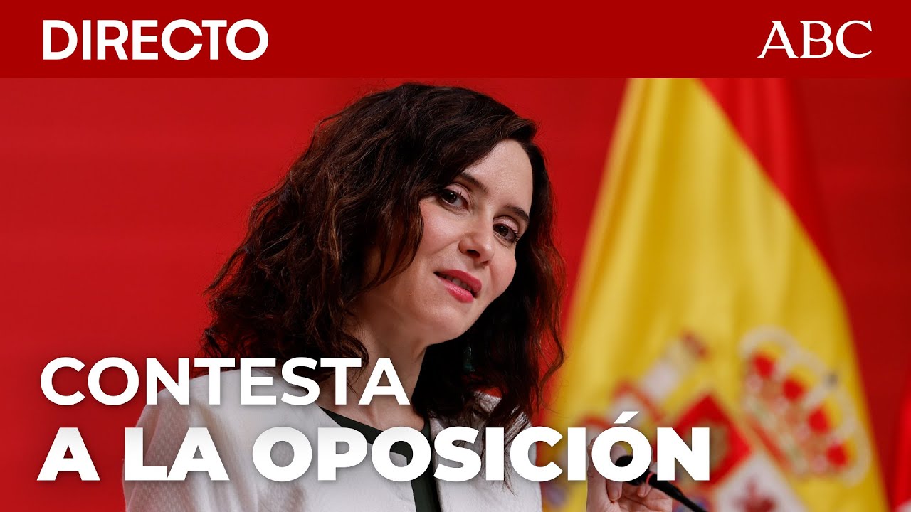 🔴DIRECTO | AYUSO CONTESTA A LA OPOSICIÓN en la ASAMBLEA de MADRID