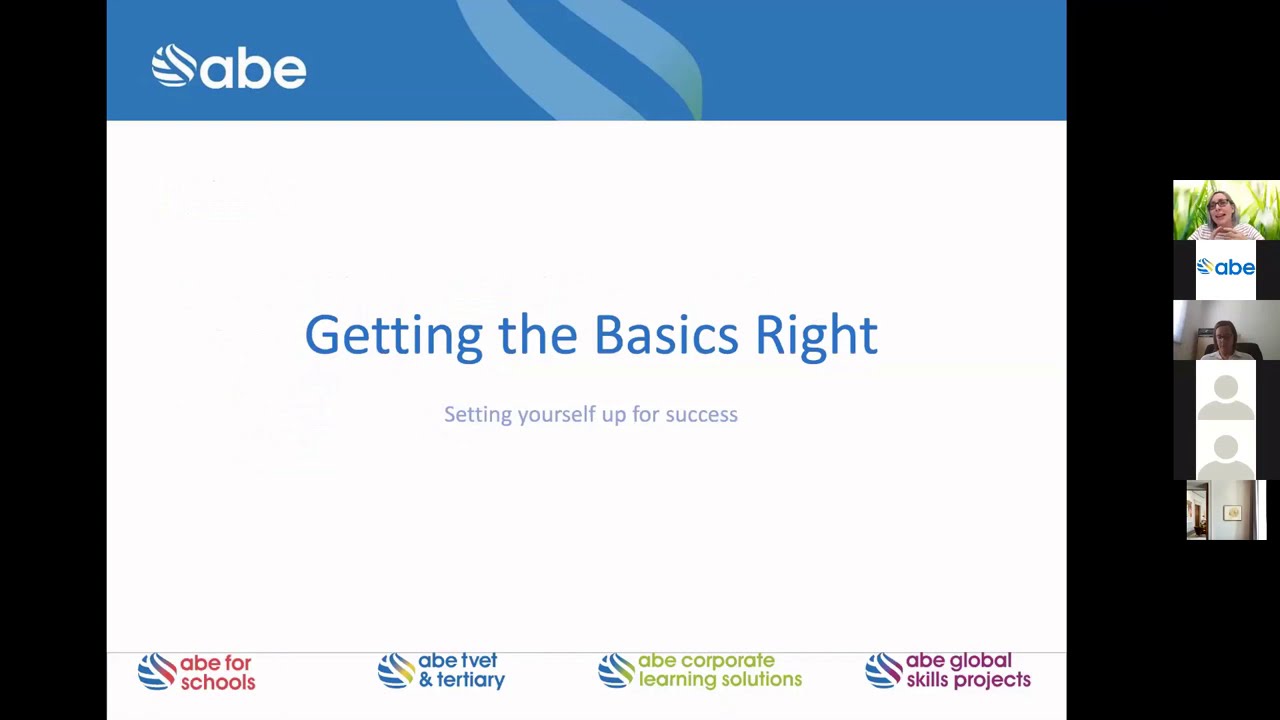 Part 1   Get the basics right