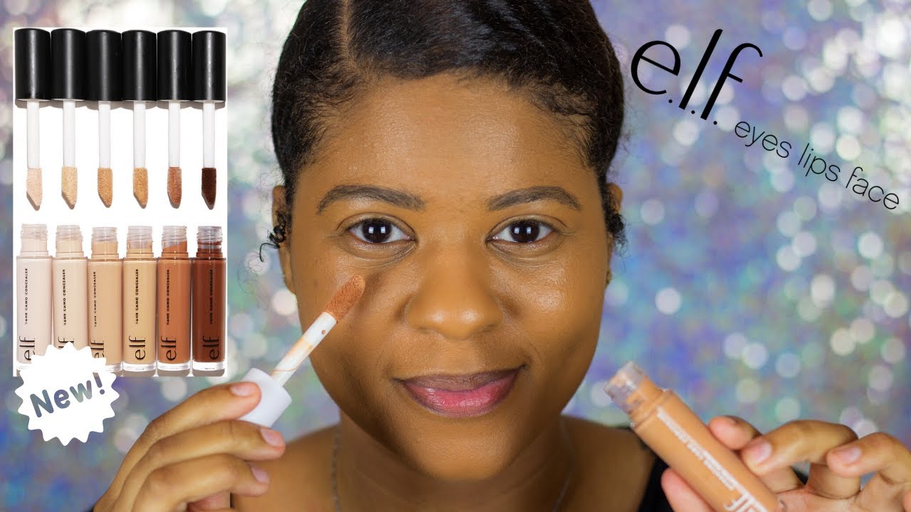 NEW E.L.F HYDRATING CAMO CONCEALER REVIEW (TAN LATTE & DEEP CHESTNUT) |Lovejiselle