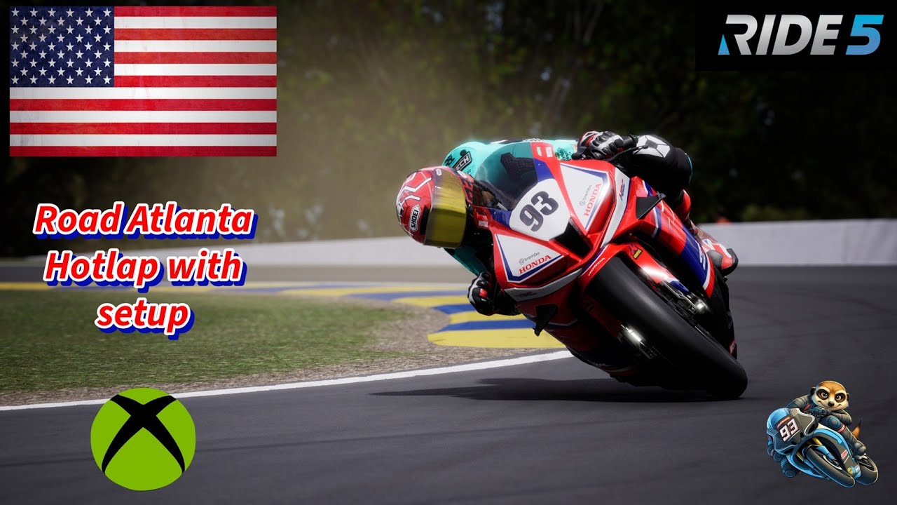 RIDE 5 - Road Atlanta - RM600cc - Hotlap/world record with setup