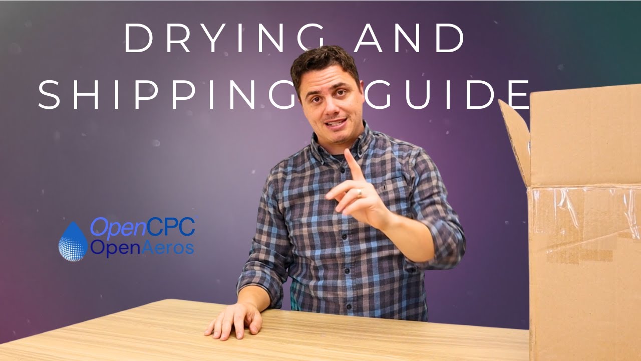 OpenCPC How-To:  Drying and Packing for Transport or Shipping