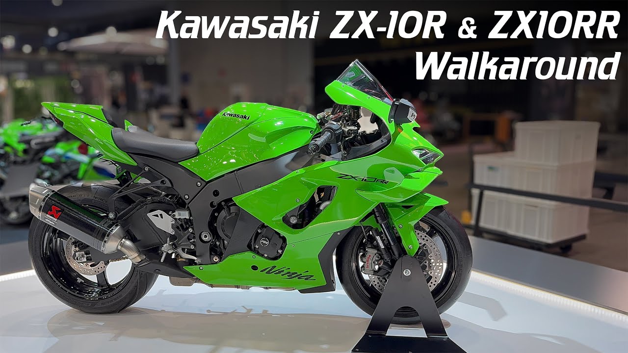Kawasaki ZX10R & ZX10RR 2026 | Walkaround