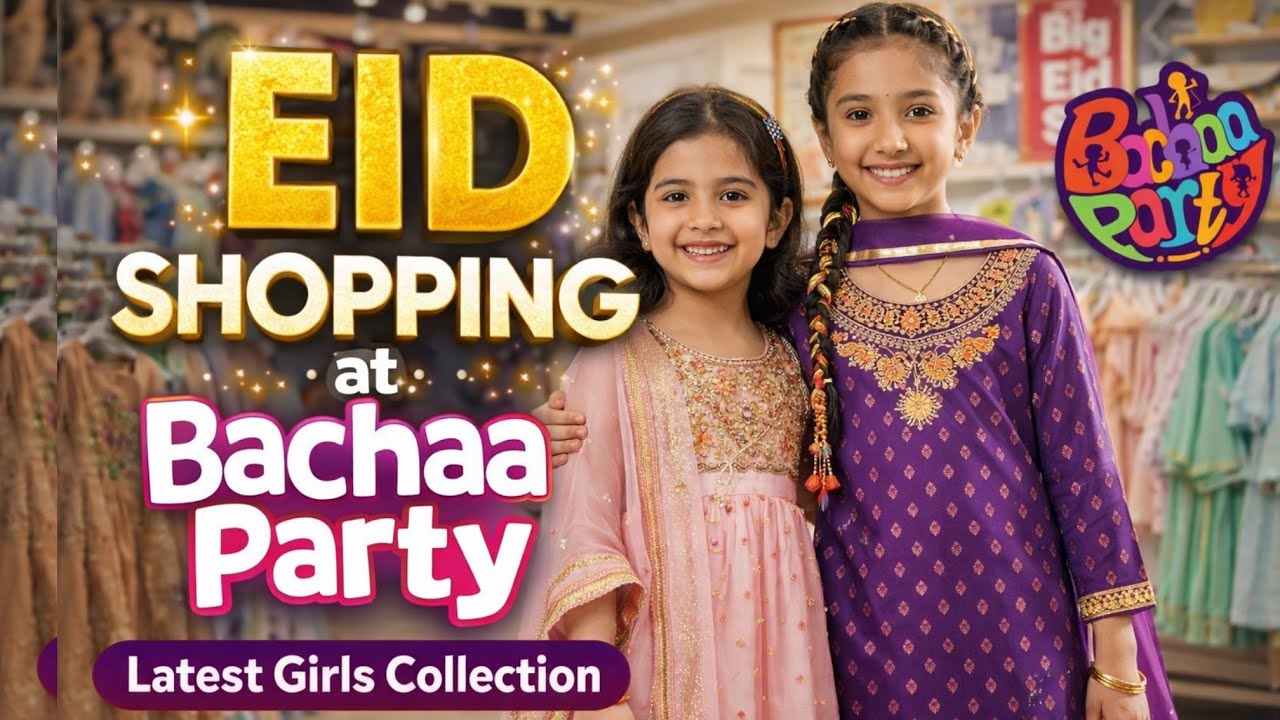 Bacha Party Eid Collection for kids 2026 | Embroidery Eid Collection in Bacha Party | Latest Designs