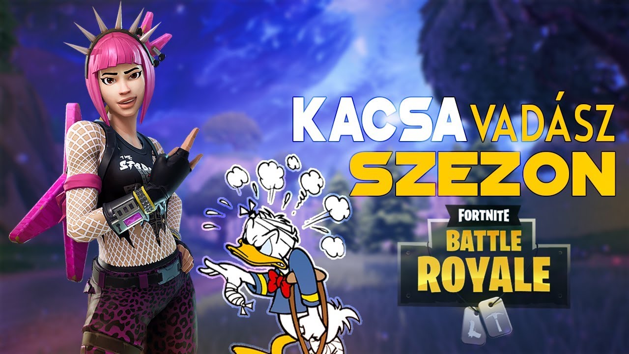 KACSÁKRA VADÁSZUNK! (Fortnite Battle Royale)