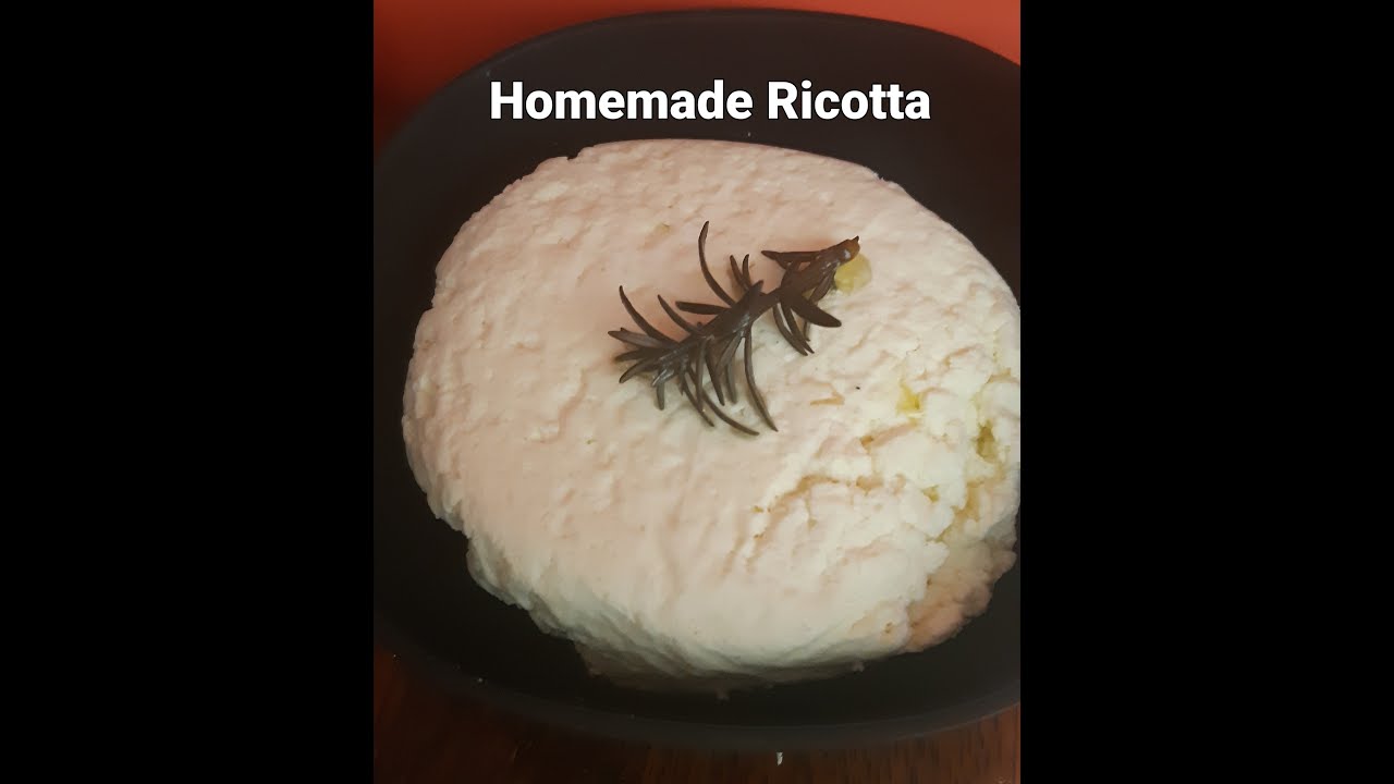 Ricotta in the Thermomix® is so easy