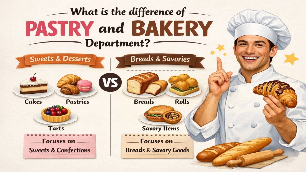 The Secret Differences Between Pastry and Bakery Work - online Hotel School