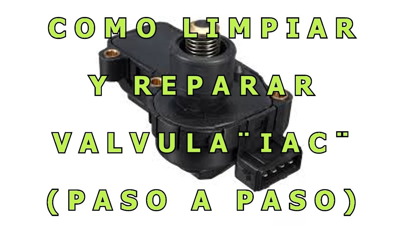COMO REPARAR UN PASO A PASO (válvula iac)CHEVROLET ZAFIRA