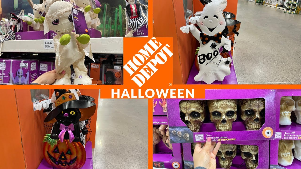 DECORACIONES PARA HALLOWEEN EN HOME DEPOT