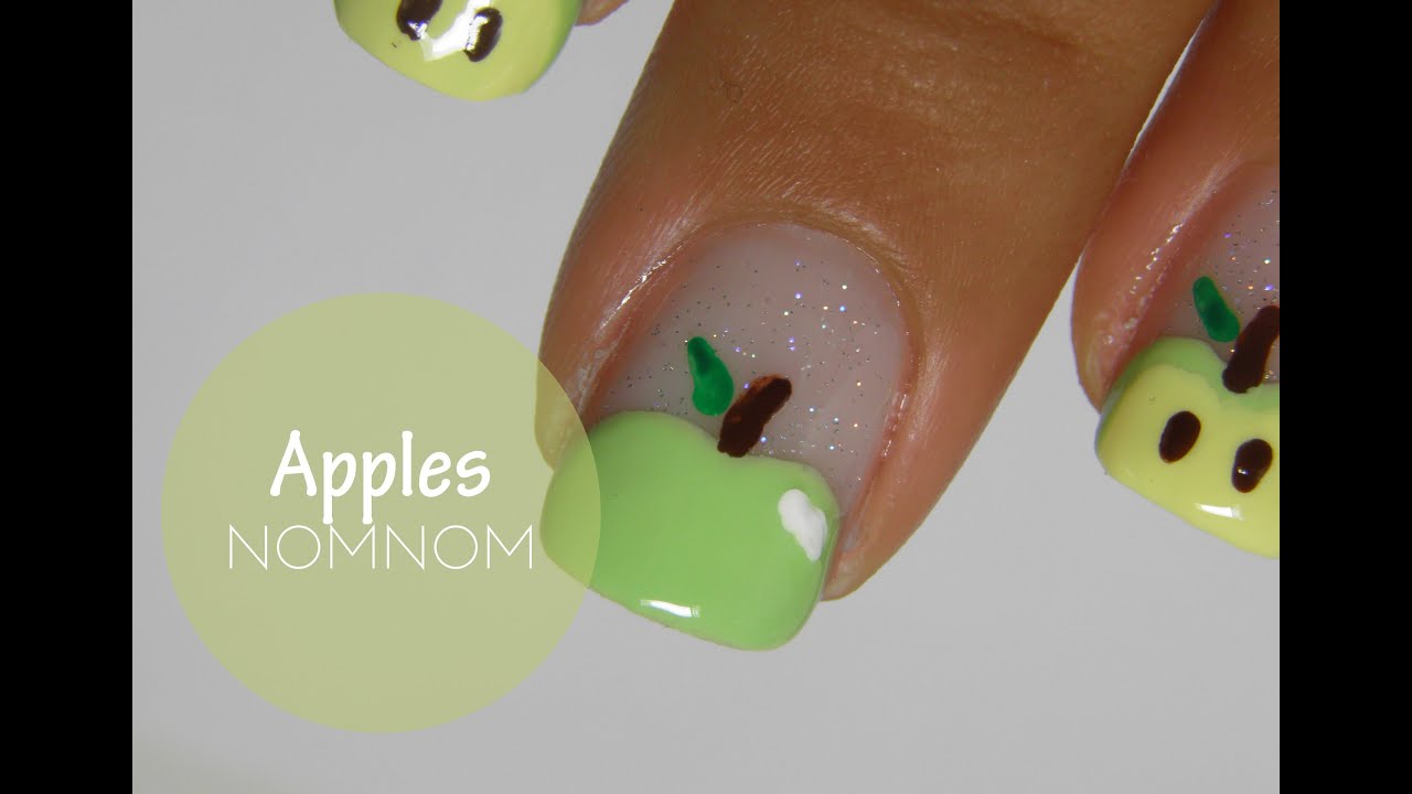 Fruit Apple nails