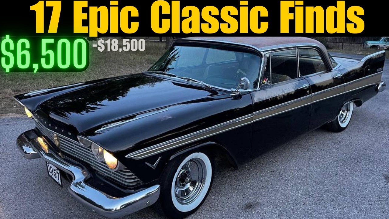 Alive Gems: 17 Classic Cars For Sale Under $20,000