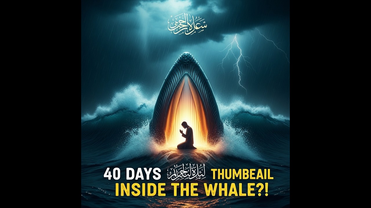 Prophet Yunus (AS) & The Whale Miracle – 40 Days That Shocked the World!