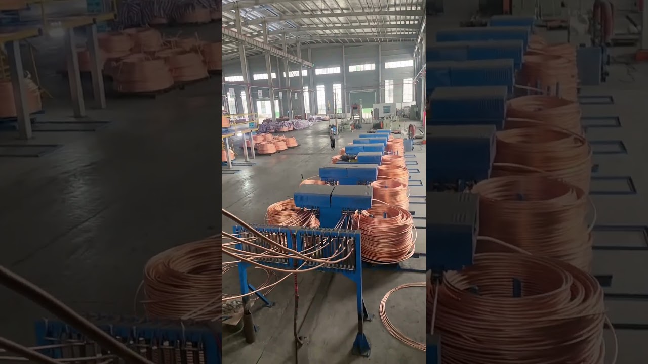 5000 ton Upward continous copper rod casting machine system, Copper factory operation