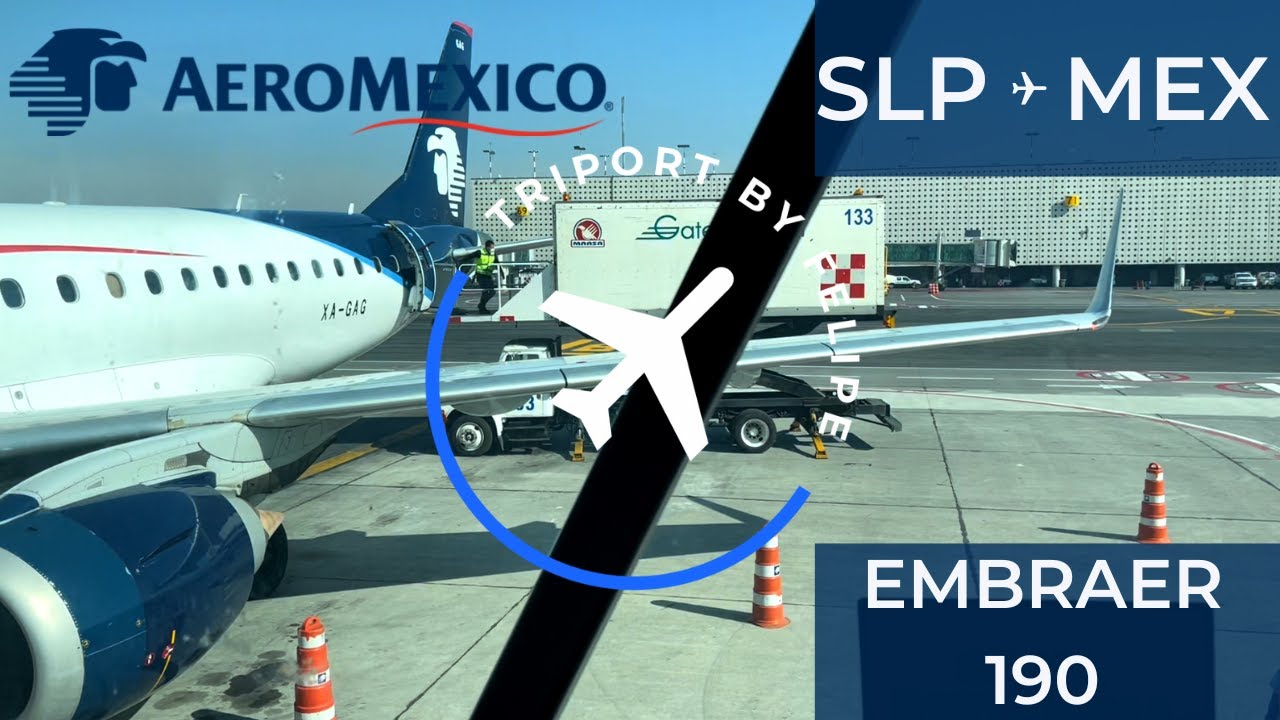 TRIP REPORT | Aeroméxico Connect | Embraer 190 | San Luis Potosí - Ciudad de México | Economy