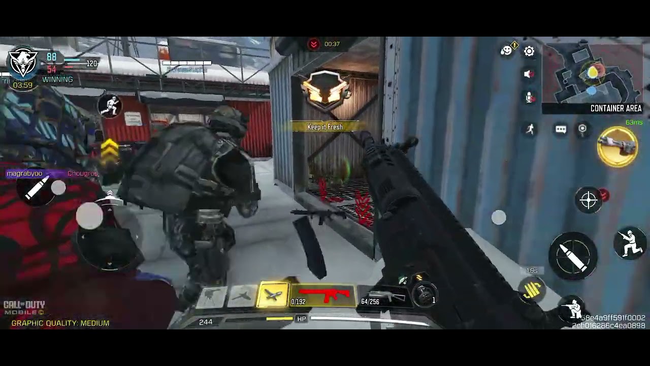 Call of duty mobile , brutal game