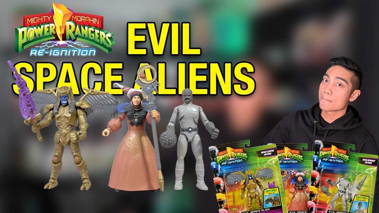 Power Rangers Re-ignition Goldar Rita Putty Review Playmates Toys