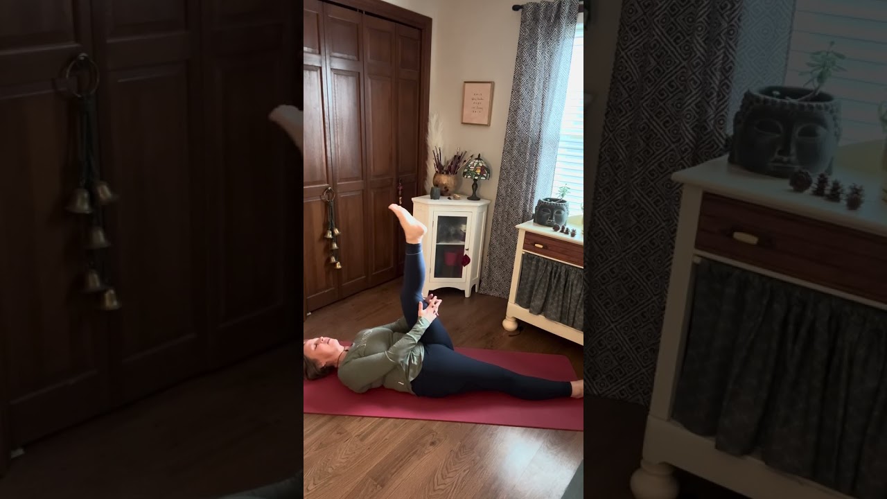 Yoga - stretching on the mat-no standing.