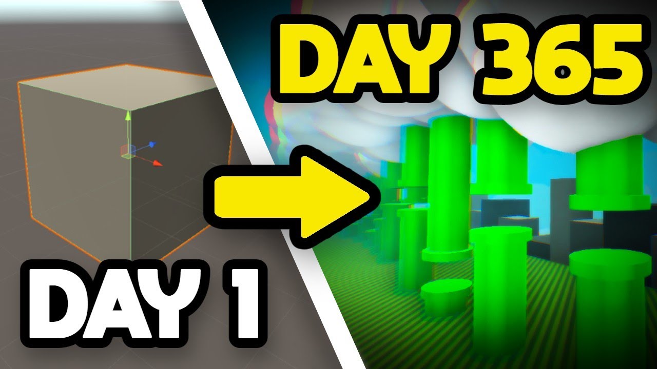 1 год обучения разработке игр в Unity...