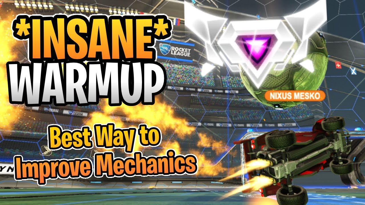 Do THIS Routine Everyday for INSANE Mechanics! Nixus Mesko Warmup | Rocket League