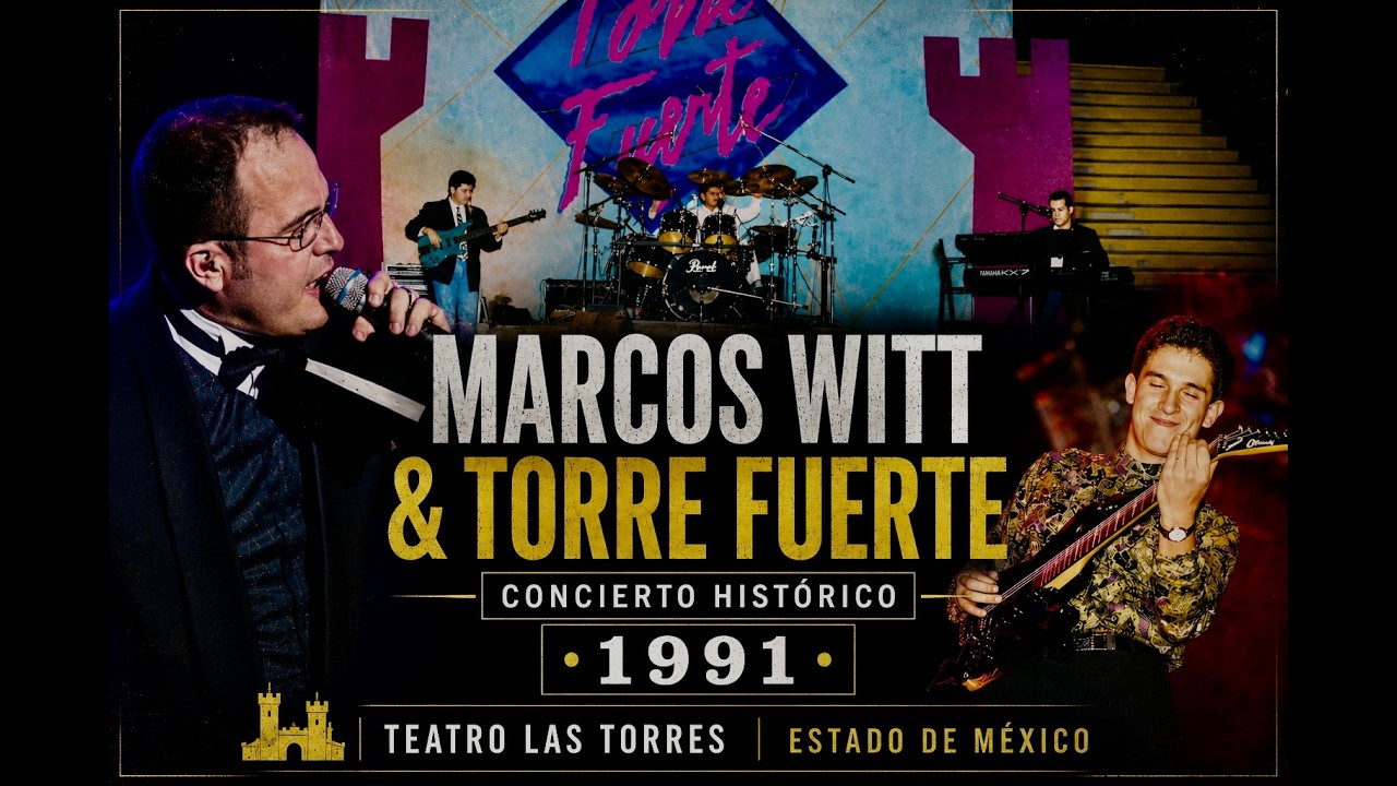 MARCOS WITT/TORRE FUERTE CONCIERTO Teatro Las Torres- México -1990 #torrefuerte #marcoswitt #video